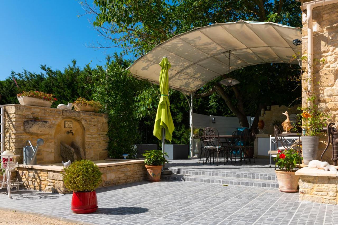 Le Mas Du Chat Bed and Breakfast Cavaillon Eksteriør billede